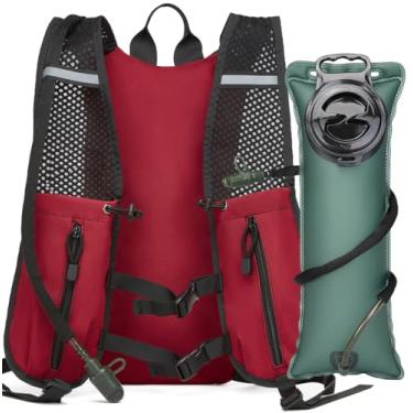 Imagem de HPDF Colete de hidratação com isolamento de bexiga de água de TPU 3L para homens e mulheres, bolsa de hidratação para caminhadas táticas, ciclismo, corrida, escalada