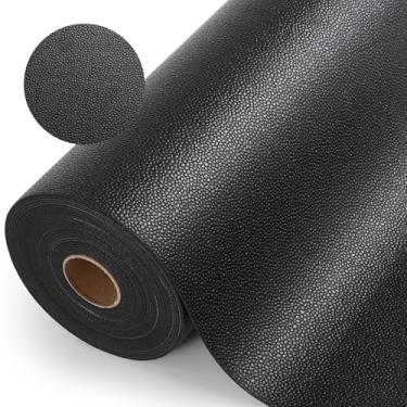 Imagem de Forro de prateleira, tapetes de gaveta de armário de cozinha, borracha EVA não adesiva, lavável, impermeável, armário, tapete organizador de gaveta, preto 11,8 '' L x 236 '' C (30.600 cm)