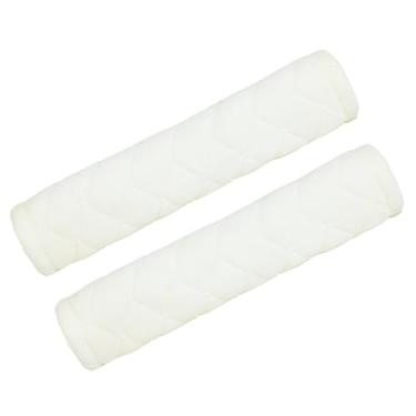 Imagem de Capa de cinto de segurança automática macia premium com 2 peças para uma condução mais confortável, compatível com todos os carros, mochilas, sedans, SUV, caminhões, protetores de ombro e pescoço