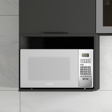 Imagem de Suporte Micro-ondas Forno 58cm Aéreo Grafite Z44 - Mpozenato