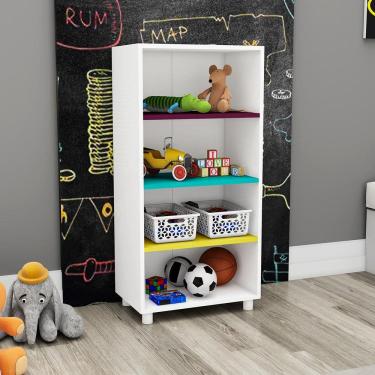 Imagem de Estante Infantil Montessoriana Multiuso Colorido