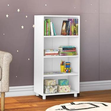 Imagem de Estante Infantil Montessoriana Multiuso Branco