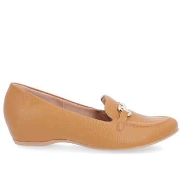 Imagem de Sapato Feminino Loafer Com Salto Embutido Usaflex N2270004