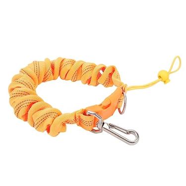 Imagem de Cordão de Bobina de Mergulho, Cordão de Câmera de Mergulho Prático Reutilizável para Mergulho Autônomo (Laranja)