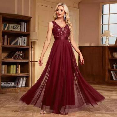 Imagem de vestidos de festa para madrinha - Bia Modas, Rubi, P