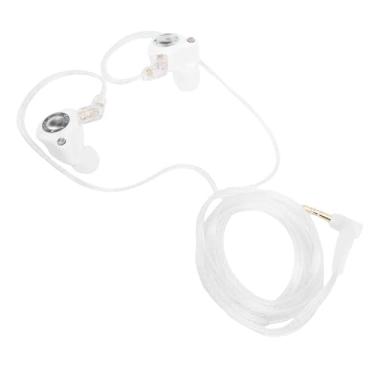 Imagem de Luqeeg Fones de Ouvido Com Fio de 3,5 Mm, Interface HiFi Sound IENPhones Com Cabo de Cabo Destacável de 2 Pinos e Efeitos Sonoros Imersivos para Console de Jogos, PC, Dispositivo
