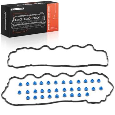 Imagem de A-Premium Conjunto de juntas da tampa da válvula do motor compatível com Ford F-250 F-350 Super Duty 2005-2010, F-450 F-550 Super Duty 2005-2019, F-650, F-750, F-53 Motorhome Chassi, F-59 Commercial