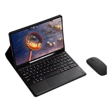 Imagem de Kit Capa para Samsung Tab S7 Fe/S8 Plus/S7 Plus: Capa para Tablet + Teclado Removível + Mouse