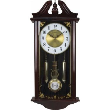 Imagem de Relógio Parede Carrilhão Melodia Westminster Pêndulo Herweg