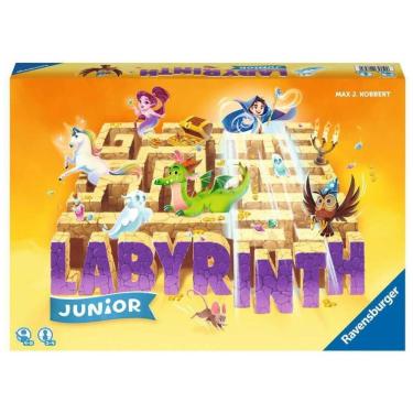 Imagem de Jogo de Tabuleiro Ravensburger Junior Labirinto: Corrida por Tesouros em um Labirinto em Movimento