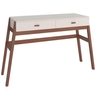 Imagem de Aparador Sala de Estar 2 Gavetas Yara Amêndoa/Off White