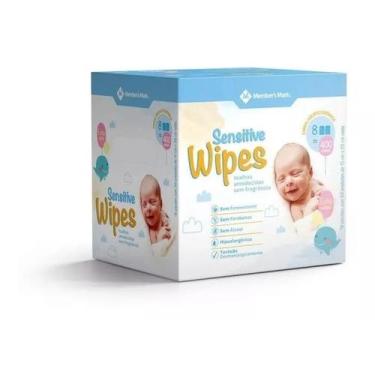 Imagem de Toalhas Umedecidas Sensitive Wipes C/ 400 Un - Members Mark