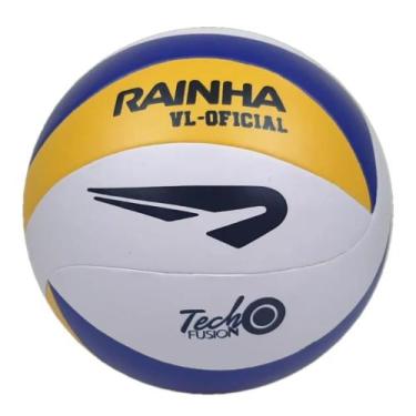 Imagem de Bola de Vôlei Quadra e Praia VL 6.5 Oficial - Rainha, Branco