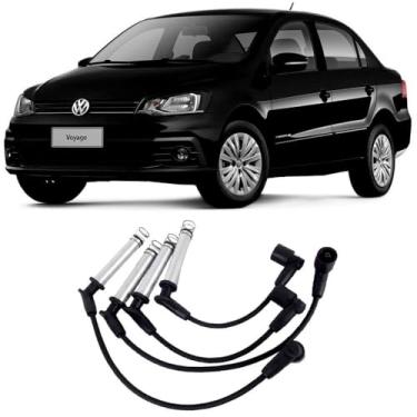 Imagem de Jogo Cabo Vela Ignição Voyage 1.0 2008 A 2017 Ngk