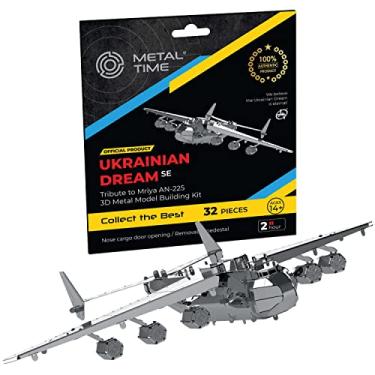 Imagem de Metal Time Workshop Non-Scale AN-225 MRIYA Airplane Ukraine Dream SE Metal Precision Kit Cargo Aircraft MT001SE