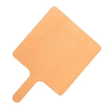 Imagem de Ioensy Placa de madeira para descascar pizza, com alça, suporte para pizza, tábua de cortar, queijo, bife, pão, 16inch