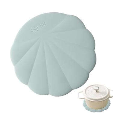 Imagem de Tapete isolado de silicone – jogo americano de isolamento para mesa e tigela, tapetes de mesa de silicone com design pendente para mesa de café, cozinha, restaurante, hotel, área de trabalho