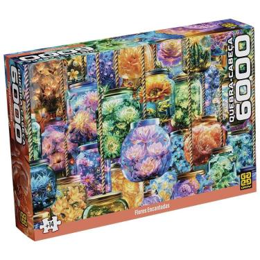 Imagem de Quebra-Cabeça 6000 peças Flores Encantadas