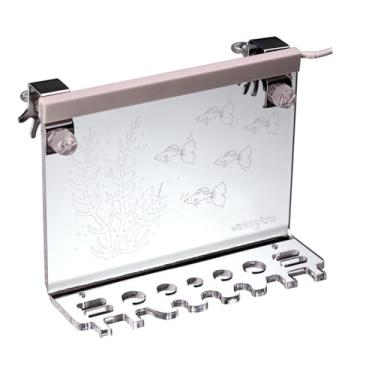 Imagem de IEUDNS Suporte para Ferramentas de Aquário, Suporte de Armazenamento de Ferramentas para Pintura de Peixes em Acrílico, Organizador de Ferramentas para Manut, Guppies