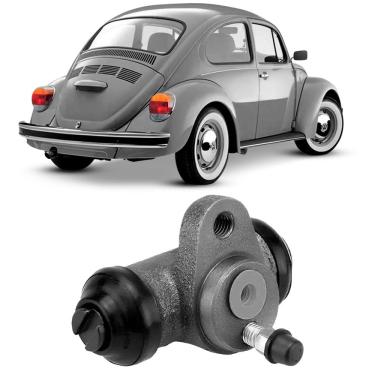 Imagem de Cilindro Burrinho Roda Volkswagen Fusca 1500 1600 Traseiro