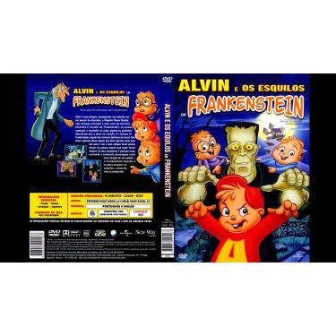 Imagem de alvin e os esquilos em frankenstein dvd