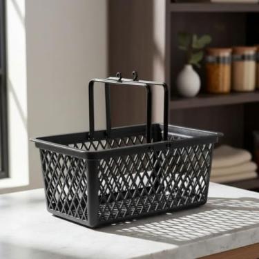 Imagem de Arqplast, Cesto Para Pregadores e Prendedores de Roupa Cor Preto 4 Lts