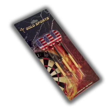 Imagem de Kit de Dardos Gold Sports 18 gramas USA Cor:ColoridoTamanho:ÚnicoGêner