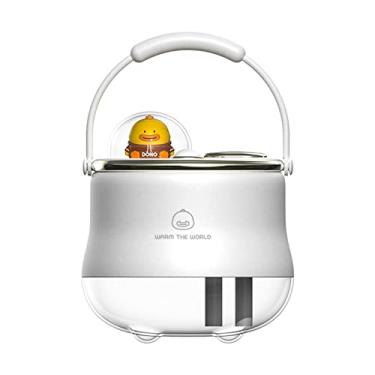 Imagem de Umidificador de Spray 400mL com Luz Branca Quente Forma Animal Fofo Nebulizador Frio Portátil Baixo Ruído para Mesa 3 Modos