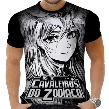 Imagem de Camiseta Camisa Personalizada Anime Cavaleiros do Zodíaco 14 - Zahir S