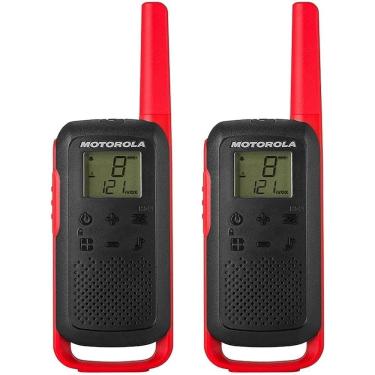 Imagem de Walkie-talkie Talkabout T210 Vermelho e Preto - Motorola