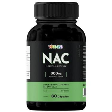 Imagem de NAC 600 mg Vitaease  60 Cápsulas  Suplemento Alimentar, 60 Cápsulas (1