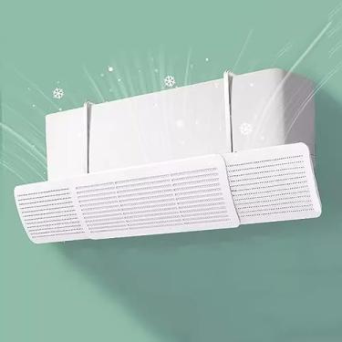 Imagem de Defletor de vento ajustável do ar condicionado para maior fluxo de ar de resfriamento e aquecimento - otimiza a circulação de ar (tamanho: D)