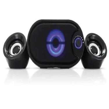 Imagem de Caixa caixinha de som Bluetooth PC e Notebook recarregável