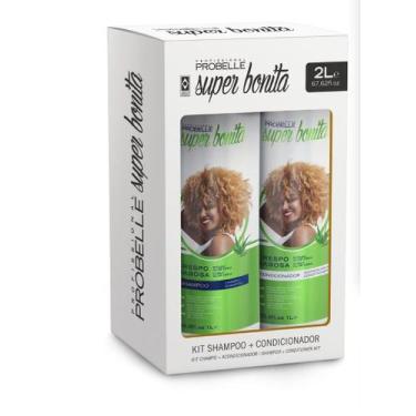 Imagem de PACK Shampoo e Condiconador 2L Crespo Babosa - Probelle