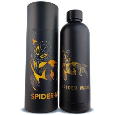 Imagem de Garrafa Térmica Inox 750ml Homem-Aranha Marvel Original Quente Frio Resistente-Unissex