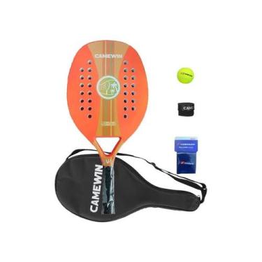 Imagem de Raquete de tênis de praia Camewin Ultra Ca Fibra de Carbono e EVA - J-