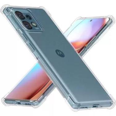 Imagem de Capa Capinha Moto EDGE 40 PRO Motorola Transparente Silicone Anti Impa