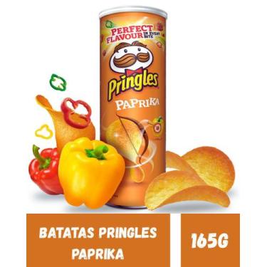 Imagem de Batatas Pringles Paprika 165G