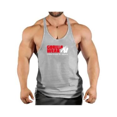 Imagem de Camiseta Regata Masculina De Secagem Rápida Para Academia, Colete De T