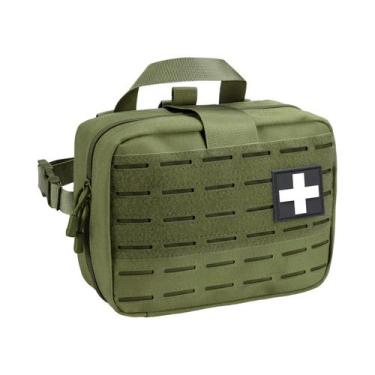 Imagem de Bolsa Médica Tática Molle De Grande Capacidade Com Liberação Rápida E 