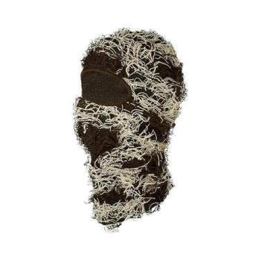 Imagem de Balaclava De Rosto Inteiro Felpuda, Gorro De Inverno Quente E À Prova 