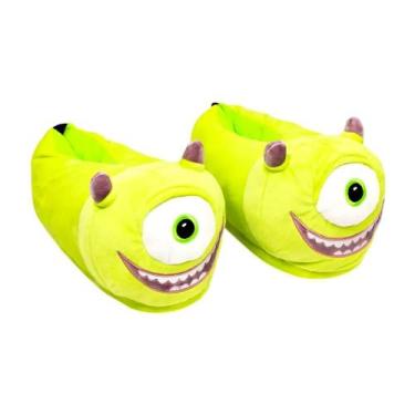 Imagem de Pantufa 3D Mike Wazowski Monstros S.A Disney Pixar Zona Criativa Adult