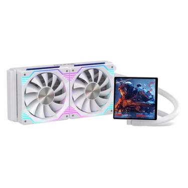 Imagem de Water Cooler Round5 Zephyro White ARGB 240mm - 7499