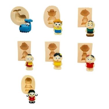 Imagem de Molde De Silicone Turma Da Monica, Resina, Confeitaria, Biscuit Molds Planet