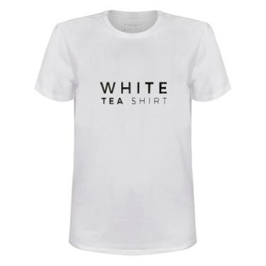 Imagem de Camiseta Masculina Estampada White Tea Shirt Coffee & Jeans - Coffee A