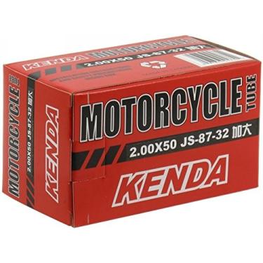 Imagem de Tubo Moped Kenda 200X50 S/V com válvula dobrada