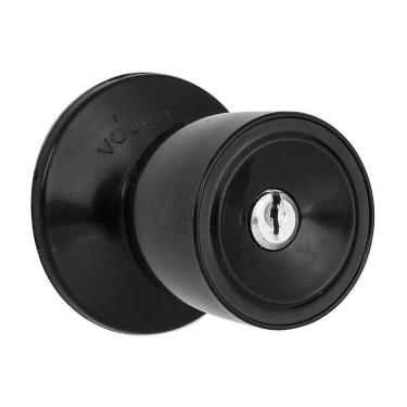 Imagem de Fechadura Vouga Tubular Divisória 90mm Preta - 75010