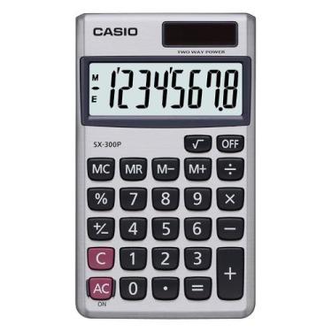 Imagem de Calculadora De Bolso Com Visor 8 Dígitos E Acab. Aço Escovado  - Casio