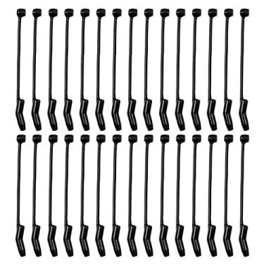 Imagem de Tingpai 30 unidades de mangas de anzol de pesca D Terminal nhador da plataforma e conecte acessórios de pesca de carpa