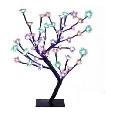 Imagem de Árvore Cerejeira 28 Leds Decorativo Natal Luminária Bivolt - Global